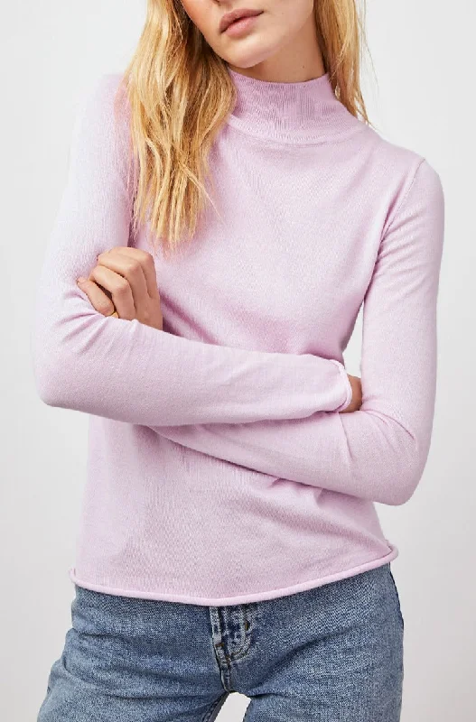 IRIS SWEATER - LILAC Stretchy Elastic Breathable