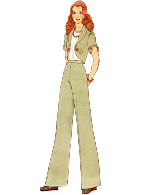 Simplicity Vintage Trousers, Skirt & Jacket S3018 Nylon Fabric Polyester Fabric Spandex Fabric Simplicity Vintage Trousers, Skirt & Jacket S3018 Nylon Fabric Polyester Fabric Spandex Fabric