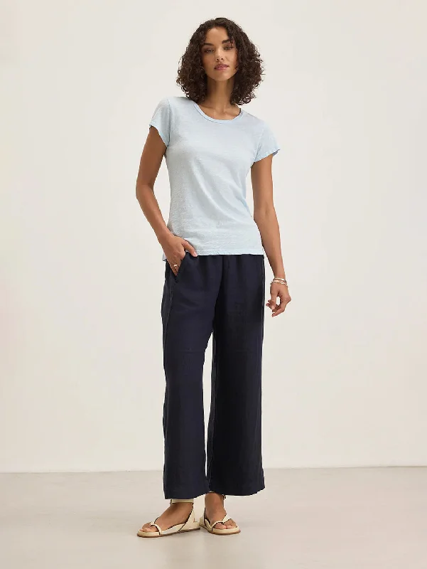 Lola Linen Pant - Shadow Fashionable Track Pants