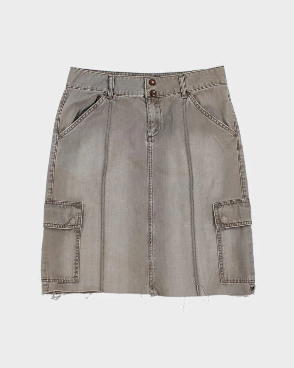 Vintage 90s Mavi Skirt - XS leather skirt sleek
