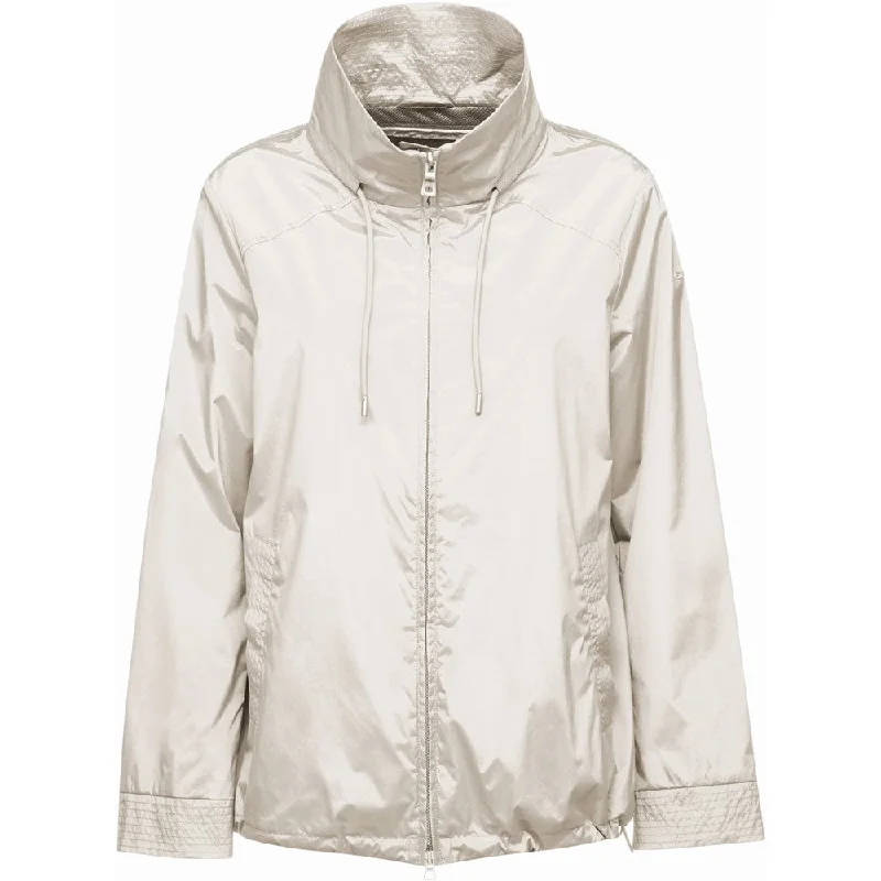 Geox W Dandra Mid Jacket Stand-Up Collar Roll-Neck Collar Turtle Neck