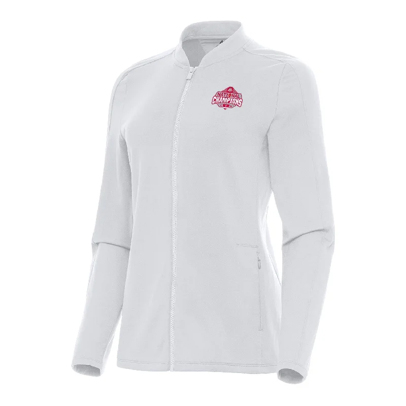 Ladies Ohio State Buckeyes National Champions Continual Jacket Fleece Fabric Down Fabric Feather Fabric Ladies Ohio State Buckeyes National Champions Continual Jacket Fleece Fabric Down Fabric Feather Fabric