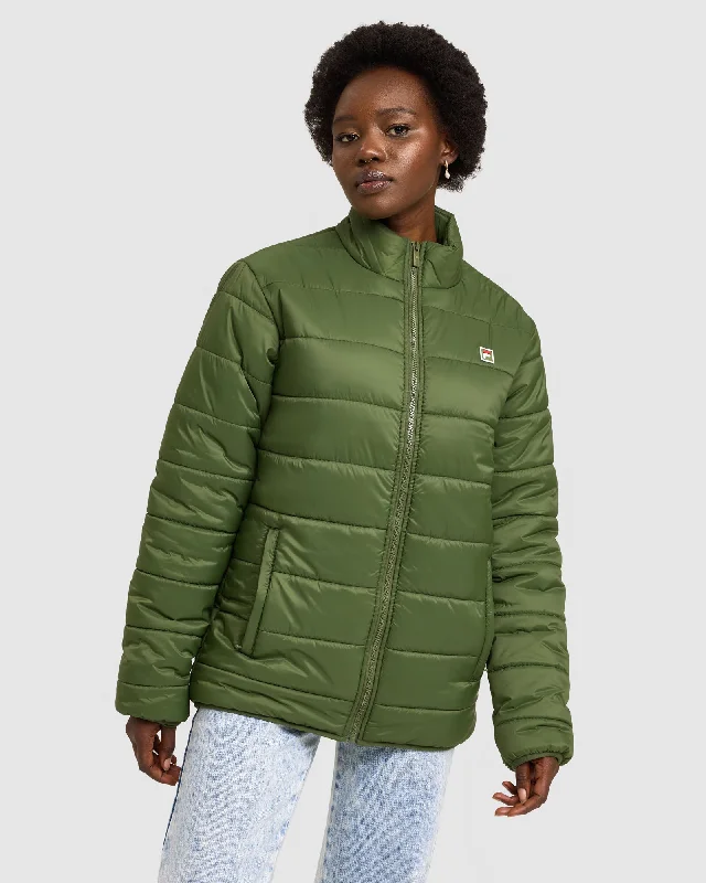 Unisex Marlo Puffer Jacket Belted Jacket Elasticated Jacket Padded Jacket