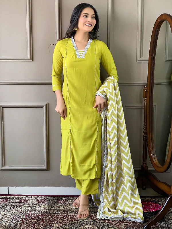 Lemon Readymade Designer Pant Suit With Printed Embroidery Work Formal Slim Pants