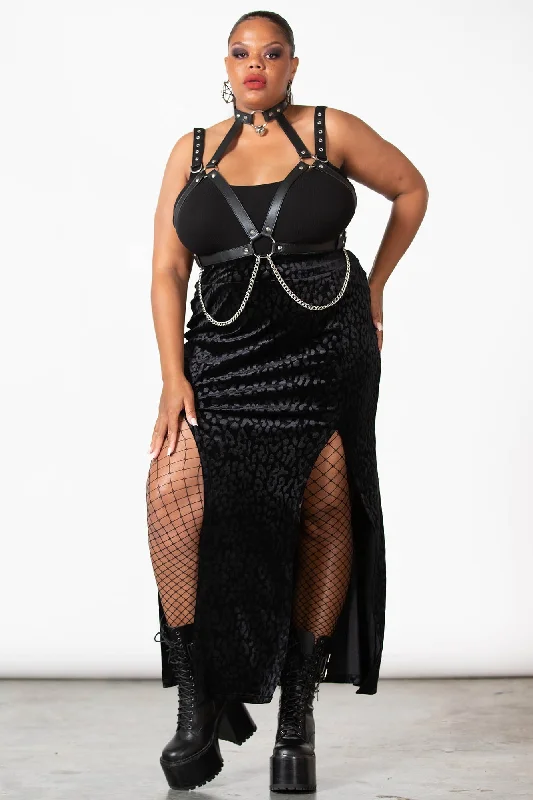 Nine Lives Skirt [B] [PLUS] a-line skirt cut