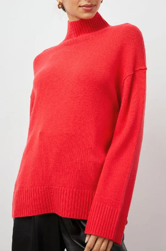 SASHA SWEATER - GRENADINE Fleece Sweater Nylon Polyester