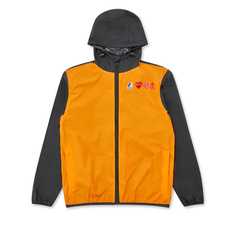 Play CDG x K-Way Half Zip Jacket (Orange/Black) Faux Fur Jacket Real Fur Jacket Shearling Jacket Play CDG x K-Way Half Zip Jacket (Orange/Black) Faux Fur Jacket Real Fur Jacket Shearling Jacket