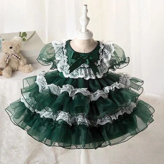 Baby Girl Summer Princess Party Dress Flowers Puffy Birthday Cake Dress Tunics Chinos classic Baby Girl Summer Princess Party Dress Flowers Puffy Birthday Cake Dress Tunics Chinos classic