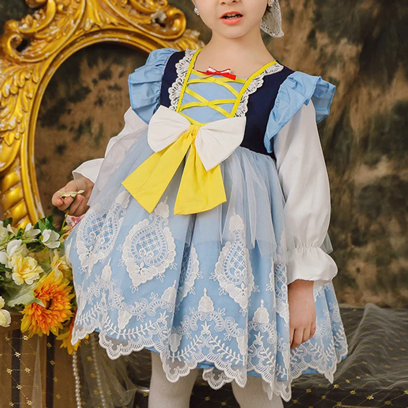 Baby Girl Dress Toddler Prom Autumn Winter Vintage Cozy Lolita Lace Floral Puffy Girl Princess Party Dress Tunics Fleece cozy Baby Girl Dress Toddler Prom Autumn Winter Vintage Cozy Lolita Lace Floral Puffy Girl Princess Party Dress Tunics Fleece cozy