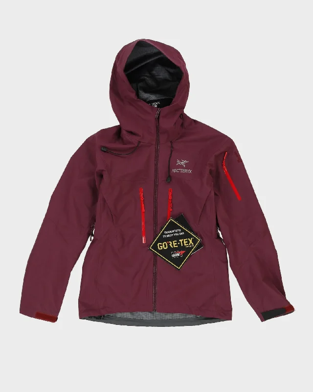 Deadstock With Tags Arc'teryx Purple Windbreaker Jacket - M Herringbone Jacket Checkered Jacket Solid Jacket Deadstock With Tags Arc'teryx Purple Windbreaker Jacket - M Herringbone Jacket Checkered Jacket Solid Jacket