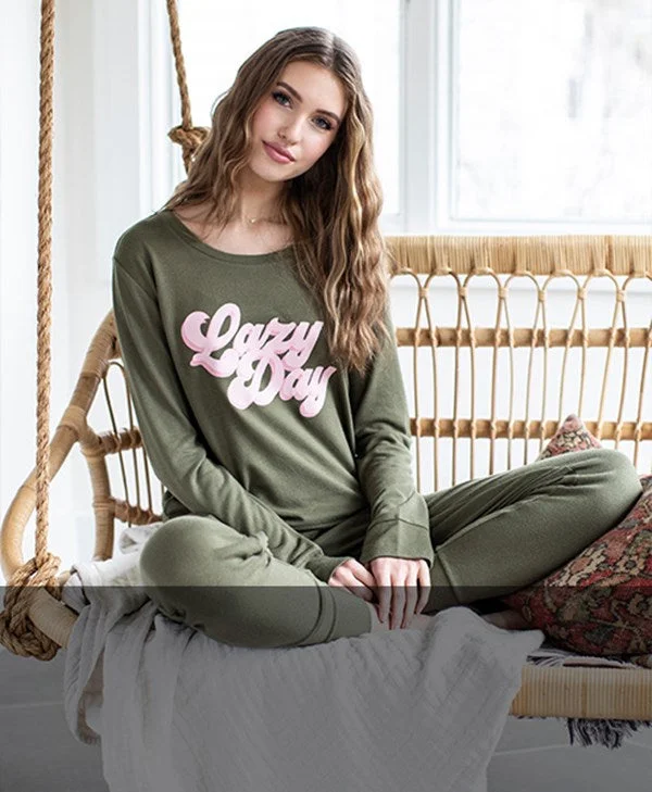Hello Mello Lounge Sweater || Best Day Ever 2.0 Fleece Fabric Down Fabric Feather Fabric Hello Mello Lounge Sweater || Best Day Ever 2.0 Fleece Fabric Down Fabric Feather Fabric